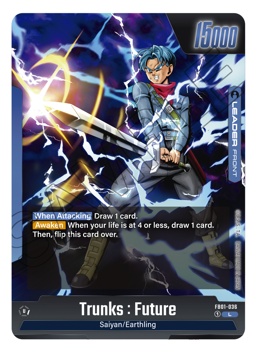 Trunks : Future FB01-036 [ Inglese / Giapponese ]
