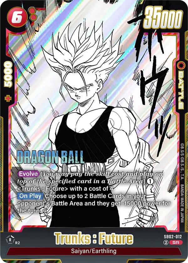Trunks : Future SB02-012 [ Inglese / Giapponese ]