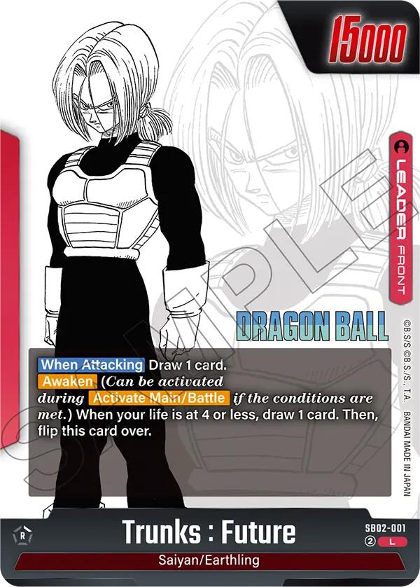 Trunks : Future SB02-001 [ Inglese / Giapponese ]