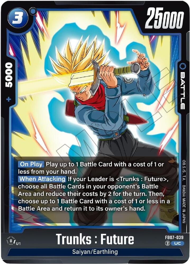 Trunks : Future FB07-039 [ Inglese / Giapponese ]