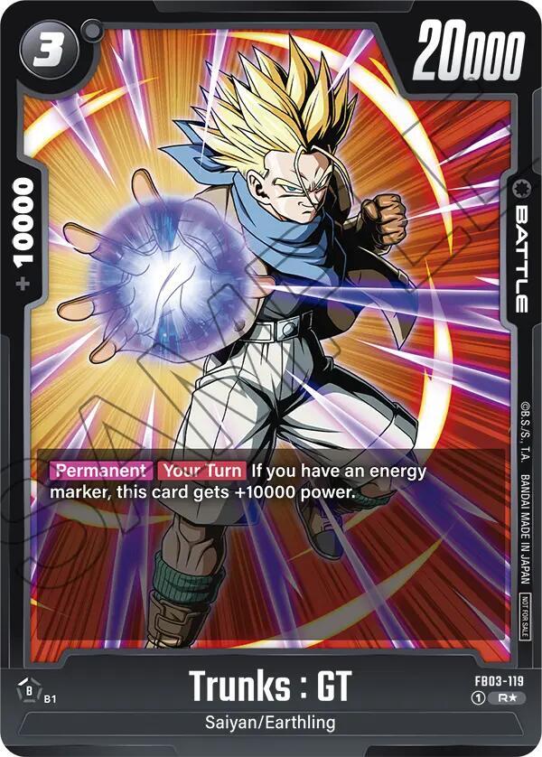 Trunks : GT FB03-119 [ Inglese / Giapponese ]