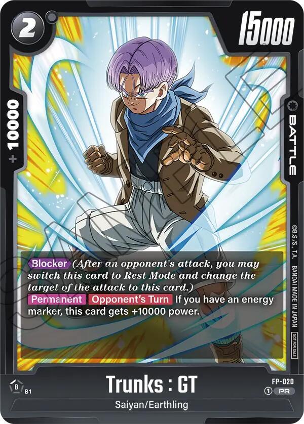 Trunks : GT FP-020 [ Inglese / Giapponese ]