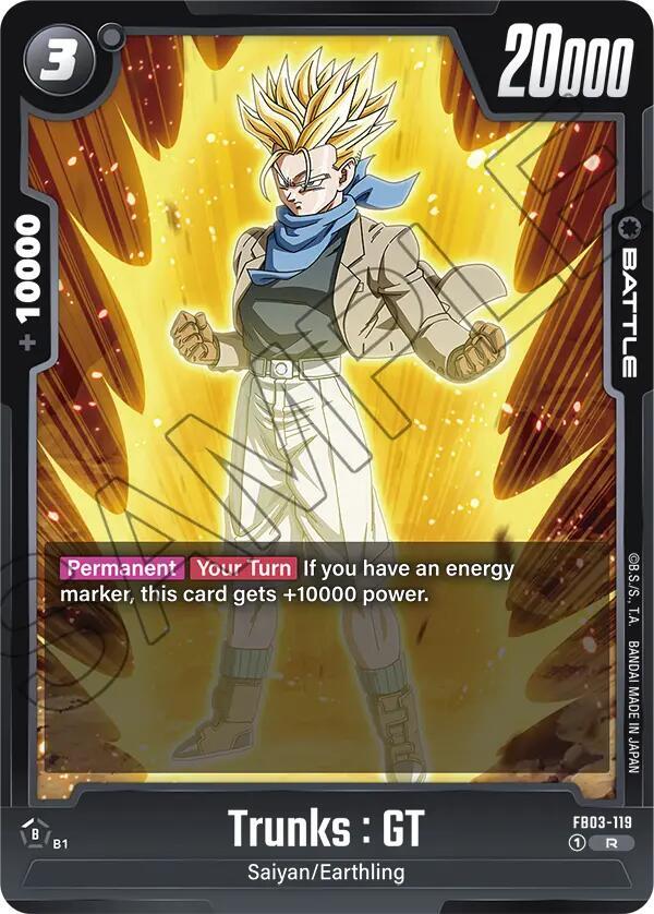 Trunks : GT FB03-119 [ Inglese / Giapponese ]