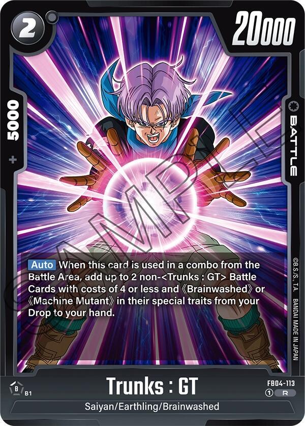 Trunks : GT FB04-113 [ Inglese / Giapponese ]