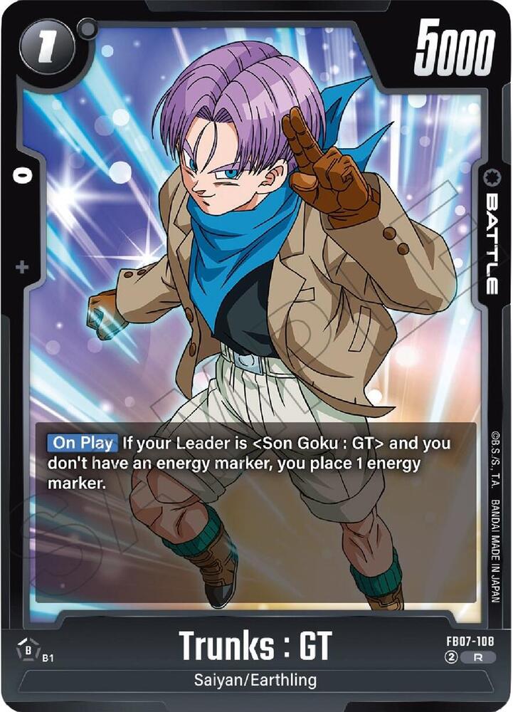 Trunks : GT FB07-108 [ Inglese / Giapponese ]