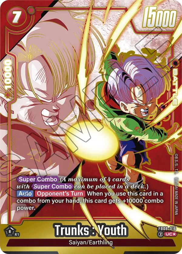 Trunks : Youth FB08-016 [ Inglese / Giapponese ]