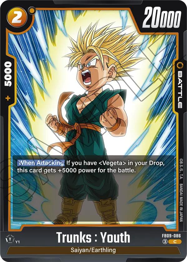 Trunks : Youth FB09-086 [ Inglese / Giapponese ]