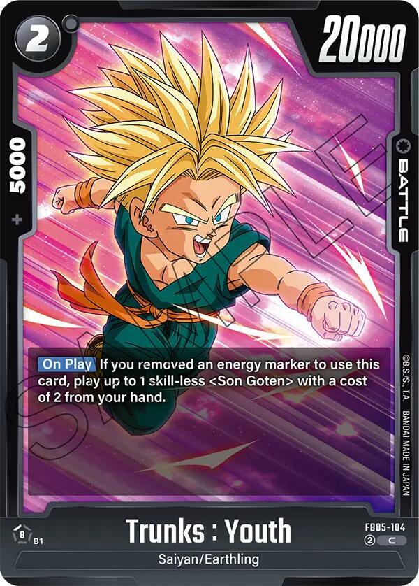 Trunks : Youth FB05-104 [ Inglese / Giapponese ]