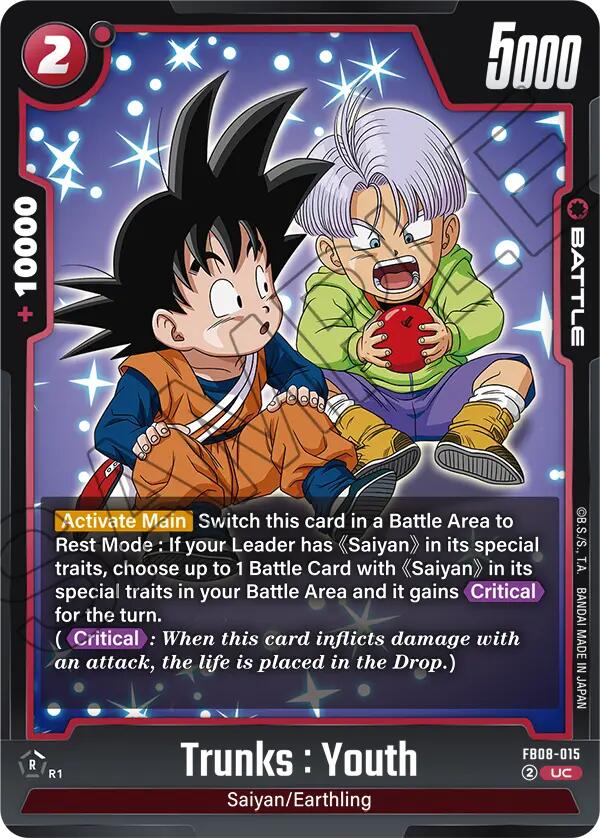 Trunks : Youth FB08-015 [ Inglese / Giapponese ]