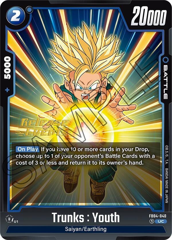 Trunks : Youth FB04-040 [ Inglese / Giapponese ]