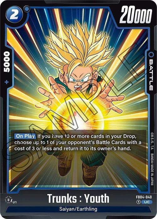 Trunks : Youth FB04-040 [ Inglese / Giapponese ]