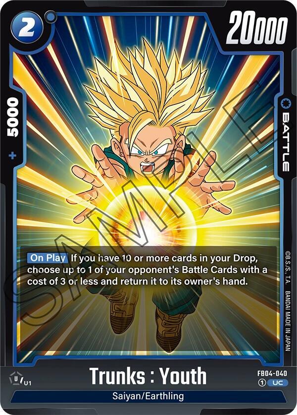 Trunks : Youth FB04-040 [ Inglese / Giapponese ]