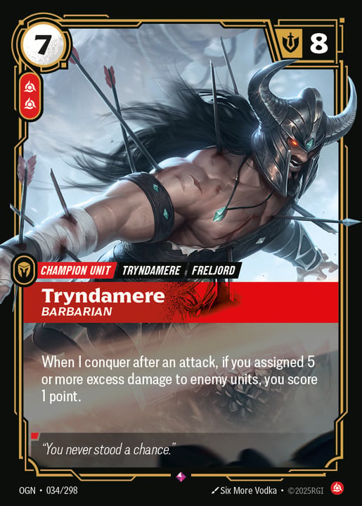 Tryndamere - Barbarian (Promo) [ Inglese / Cinese Semplificato ]
