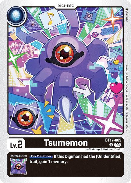 Tsumemon BT17-005 [ Inglese / Giapponese ]