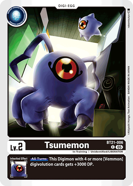 Tsumemon BT21-006 [ Inglese / Giapponese ]