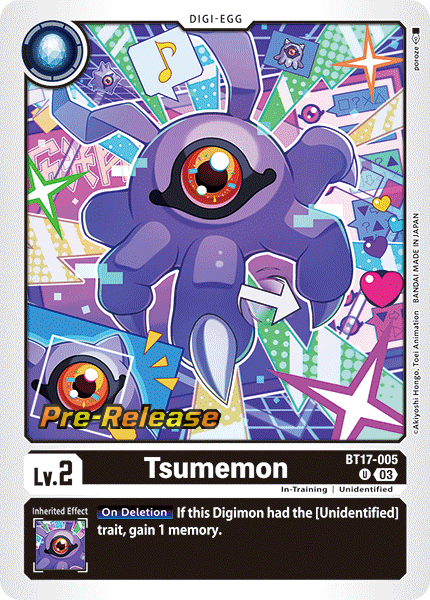 Tsumemon BT17-005 [ Inglese / Giapponese ]