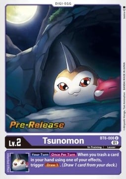Tsunomon BT6-006 [ Inglese / Giapponese ]