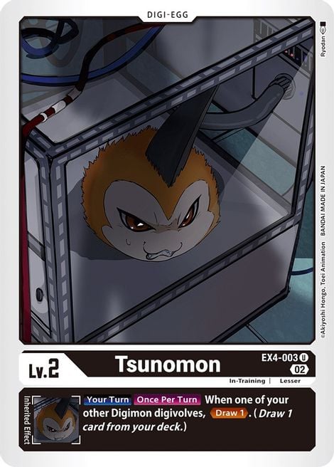 Tsunomon EX4-003 [ Inglese / Giapponese ]