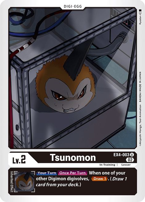 Tsunomon EX4-003 [ Inglese / Giapponese ]