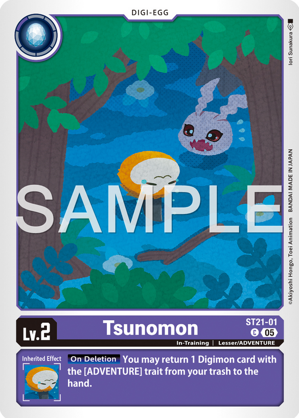 Tsunomon ST21-01 [ Inglese / Giapponese ]
