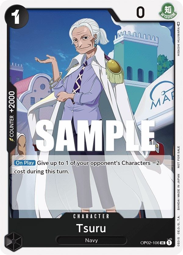 Tsuru OP02-106 [ Inglese / Giapponese / Francese / Cinese Semplificato ]