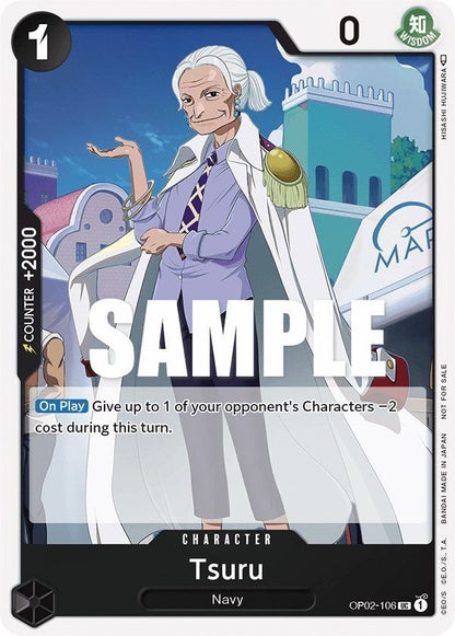 Tsuru OP02-106 [ Inglese / Giapponese / Francese / Cinese Semplificato ]