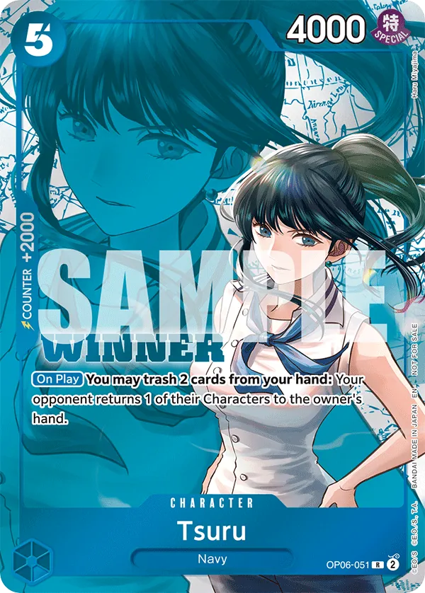 Tsuru OP06-051 [ Inglese / Giapponese / Francese / Cinese Semplificato ]