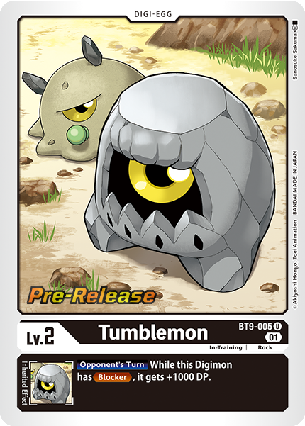 Tumblemon BT9-005 [ Inglese / Giapponese ]