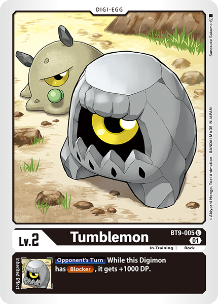 Tumblemon BT9-005 [ Inglese / Giapponese ]