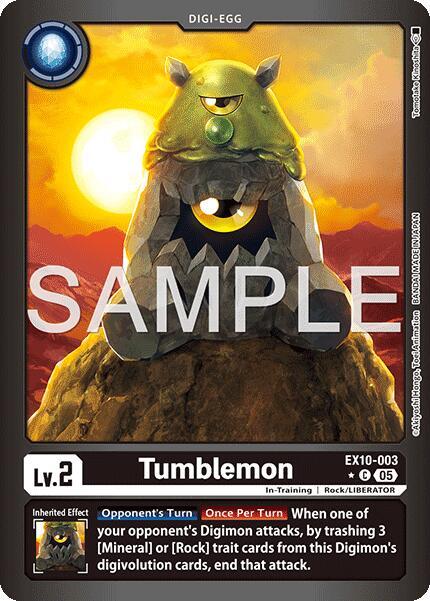 Tumblemon EX10-003 [ Inglese / Giapponese ]