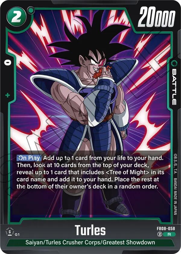 Turles FB08-058 [ Inglese / Giapponese ]