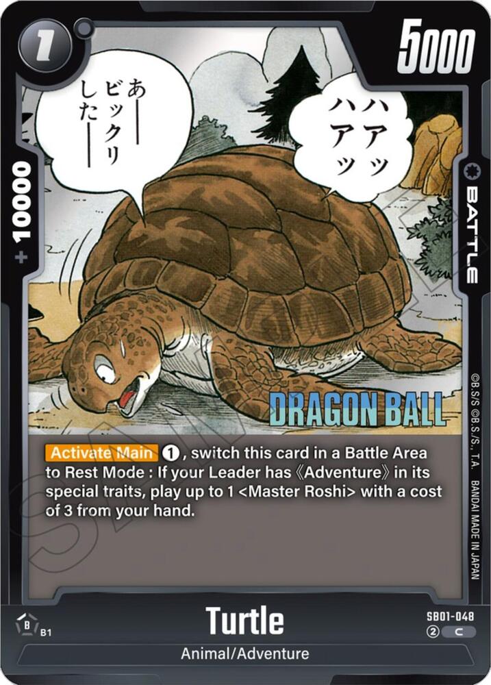 Turtle SB01-048 [ Inglese / Giapponese ]