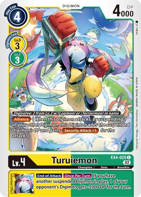 Turuiemon EX4-025 [ Inglese / Giapponese ]