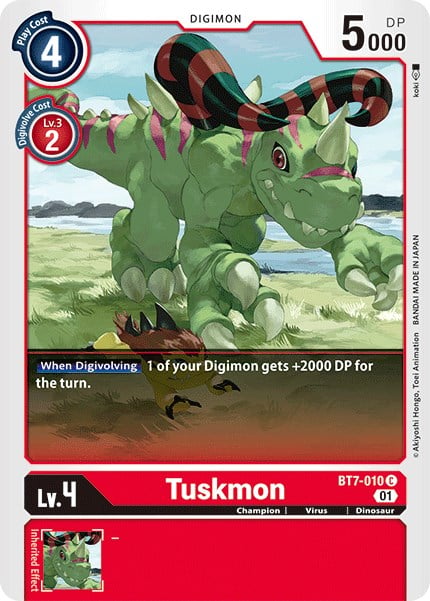 Tuskmon BT7-010 [ Inglese / Giapponese ]