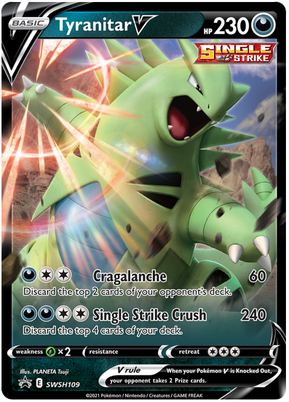 Tyranitar V - Stili di Lotta 097/163 [ Italiano / Inglese ]