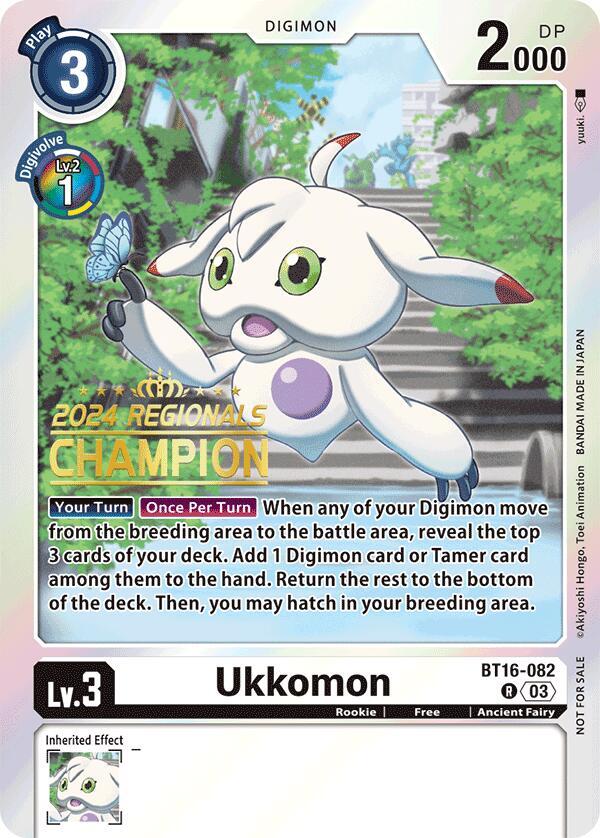 Ukkomon BT16-082 [ Inglese / Giapponese ]