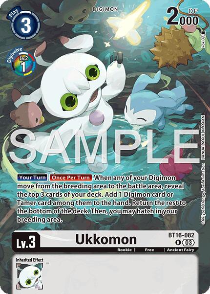 Ukkomon BT16-082 [ Inglese / Giapponese ]