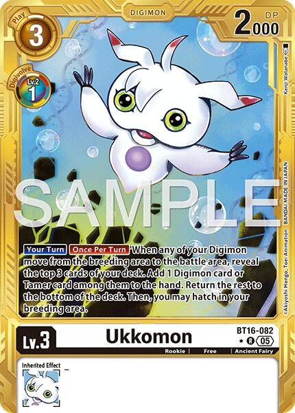Ukkomon BT16-082 [ Inglese / Giapponese ]