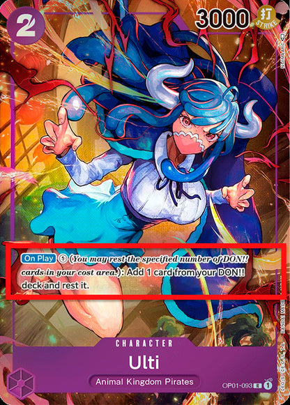 Ulti OP01-093 [ Inglese / Giapponese / Francese / Cinese Semplificato ]