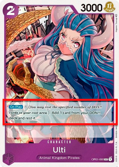 Ulti OP01-093 [ Inglese / Giapponese / Francese / Cinese Semplificato ]