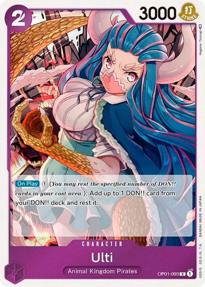 Ulti OP01-093 [ Inglese / Giapponese / Francese / Cinese Semplificato ]