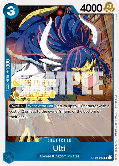 Ulti OP04-043 [ Inglese / Giapponese / Francese / Cinese Semplificato ]