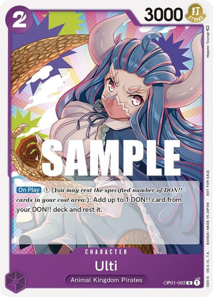 Ulti OP01-093 [ Inglese / Giapponese / Francese / Cinese Semplificato ]