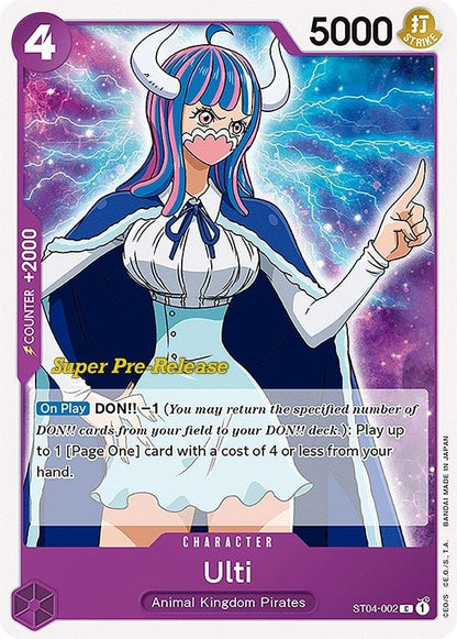 Ulti ST04-002 [ Inglese / Giapponese / Francese / Cinese Semplificato ]