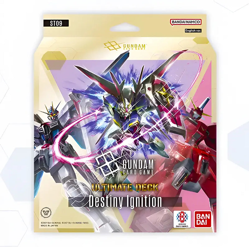 Bandai Gundam Card Game Ultimate Deck ST - 09 Destiny Ignition ENG Starter Deck SEED
