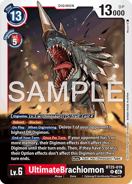 UltimateBrachiomon BT25-019 [ Inglese / Giapponese ]