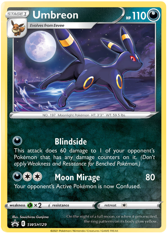 Umbreon - SPSC Promo 129 [ Italiano / Inglese ]