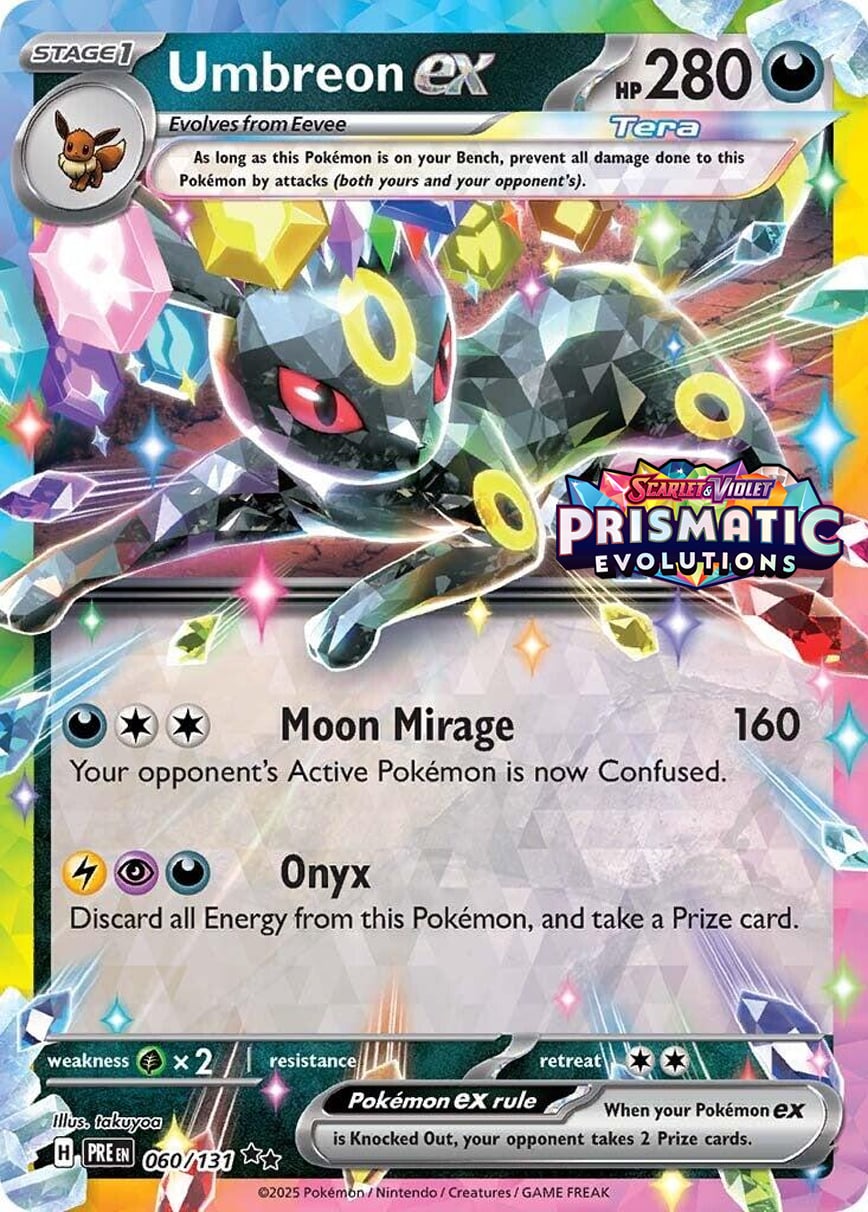 Umbreon-ex - Evoluzioni Prismatiche 060/131 [ Italiano / Inglese ]