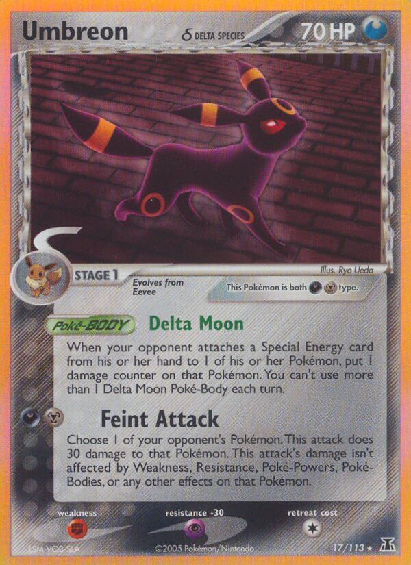 Umbreon δ Delta Species - EX Specie Delta 17/113 [ Italiano / Inglese ]
