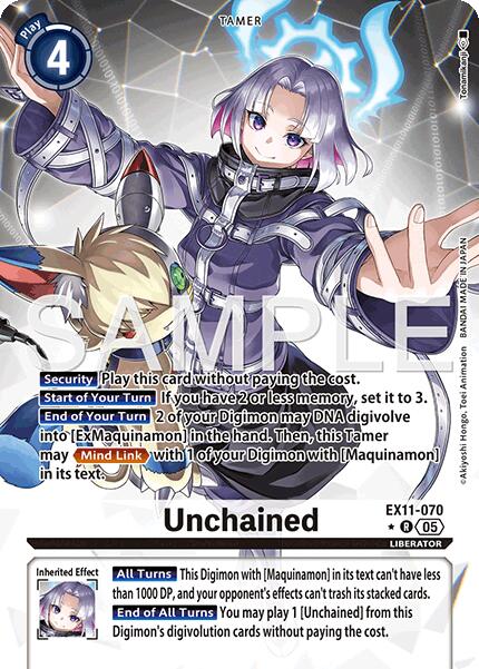 Unchained EX11-070 [ Inglese / Giapponese ]